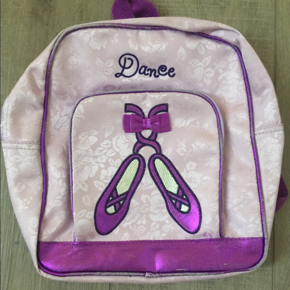 Ballet shoes dance back pack